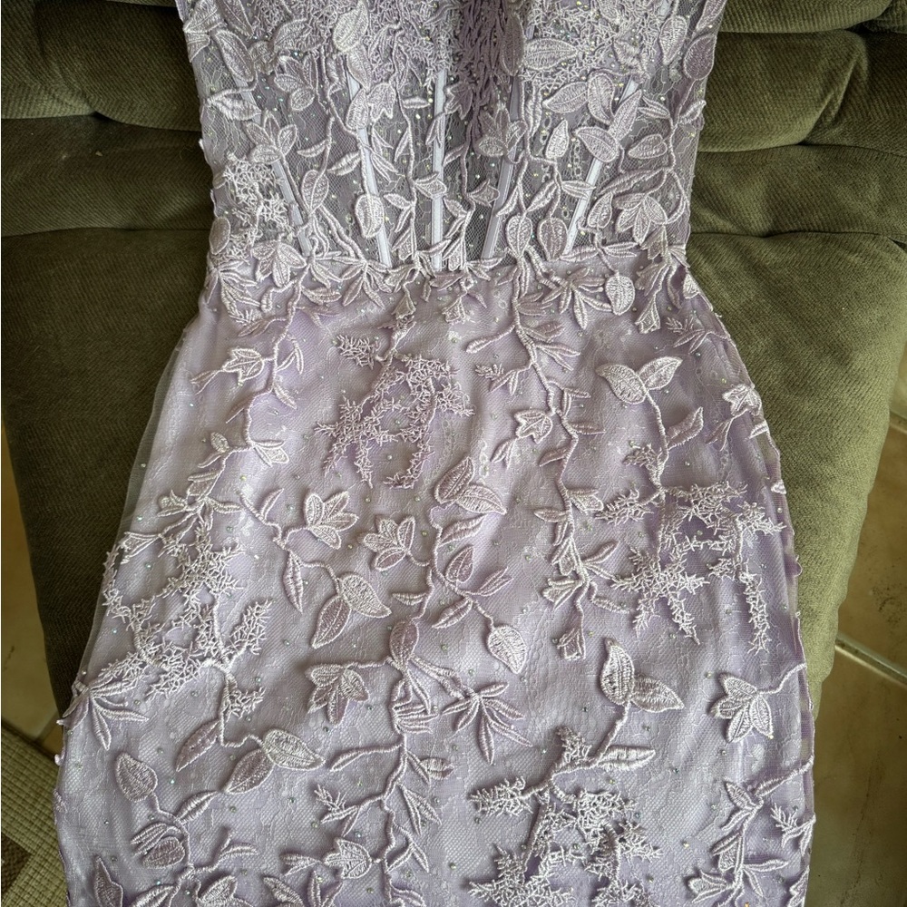 NWT Lilac Amelia Couture Hocoming Dress